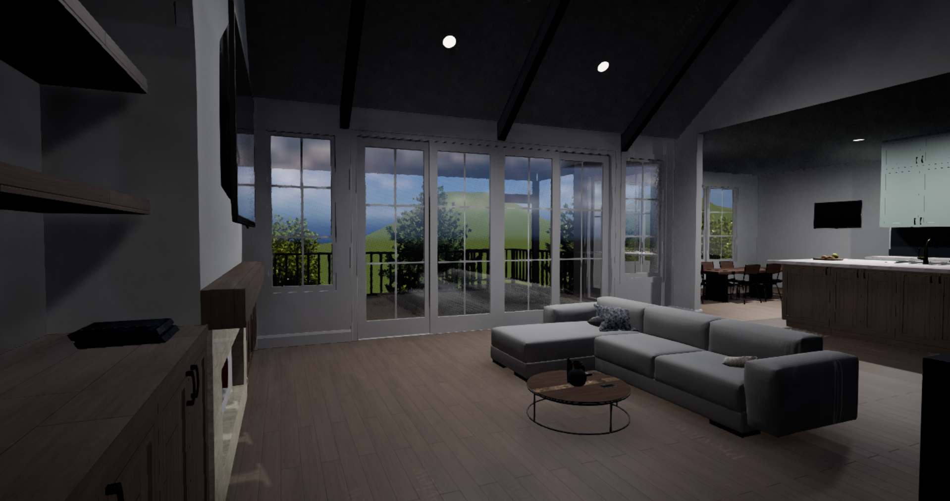 Living room render